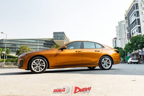 Dán Đổi Màu Xe Vinfast Lux A 2.0 Vàng Cam Sunset