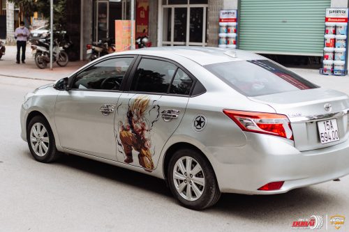 Tem Xe Vios Goku