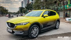 Wrap Đổi 2 Màu Vàng Đen Xe Mazda CX5