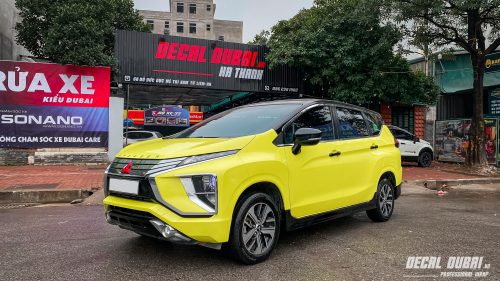 Dán Đổi Màu Xe Mitsubishi Xpander Vàng