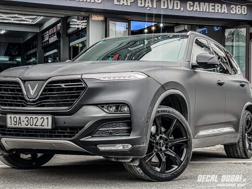 Dán Đổi Màu Xe Vinfast Lux SA Đen Lì