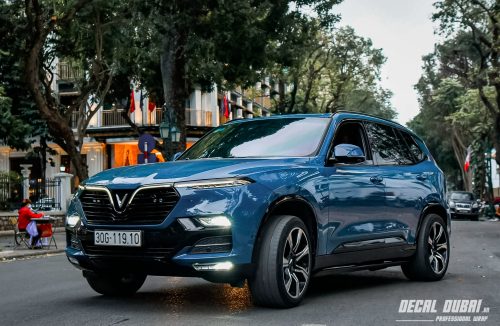 Dán Đổi Màu Xe Vinfast Lux SA Xanh Lavador