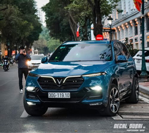 Dán Đổi Màu Xe Vinfast Lux SA Xanh Lavador
