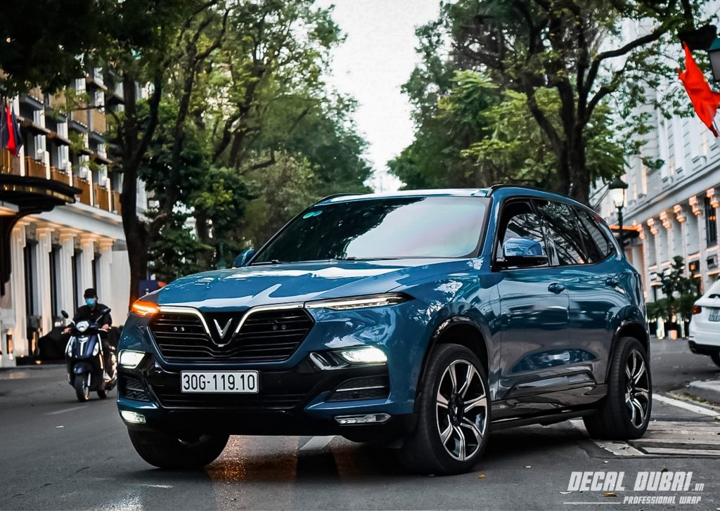 Dán Đổi Màu Xe Vinfast Lux SA Xanh Lavador