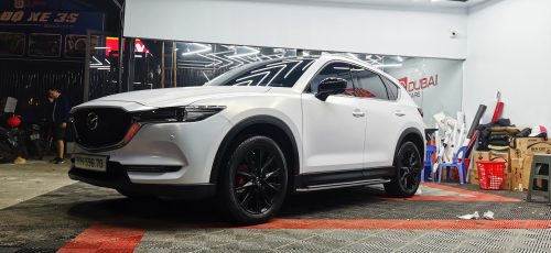 Dán Đổi Màu Xe Mazda CX5 Trắng Ánh Trai