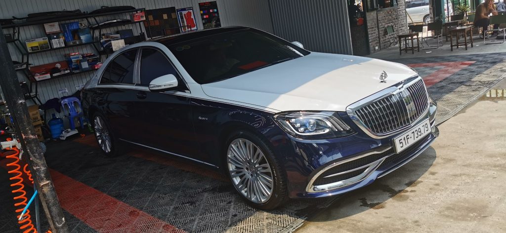 Dán Maybach Xe Mercedes