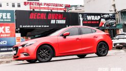 Dán Đổi Màu Xe Mazda Cam Chất Lượng Cao