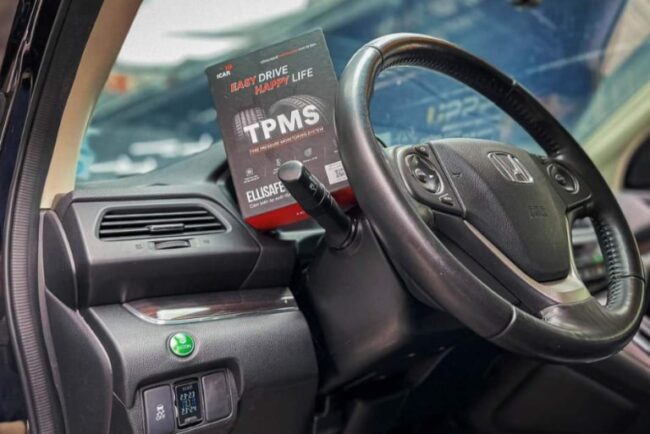 reset cảnh báo áp suất lốp