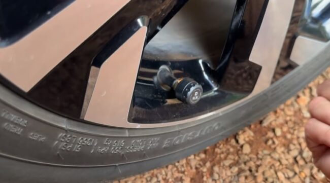cảnh báo áp suất lốp mercedes