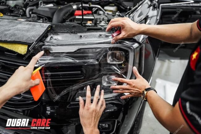 vị trí dán ppf ô tô