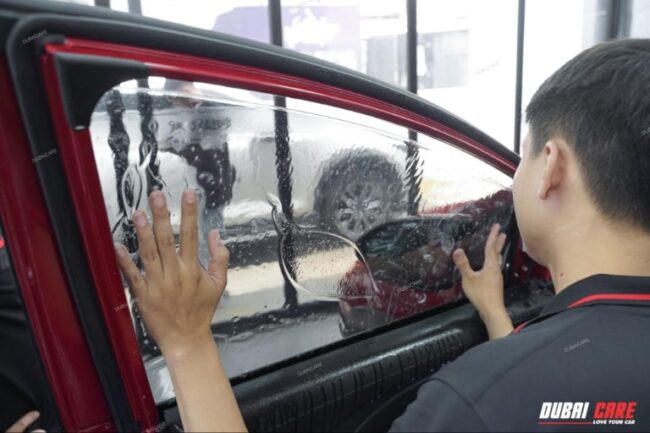 kỹ thuật dán phim cách nhiệt ô tô