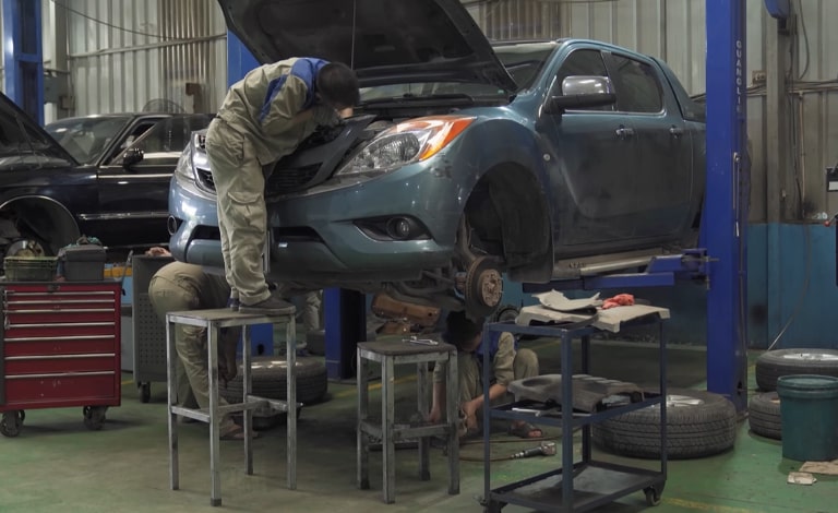 suy trì nguồn nhiên liệu trong xe