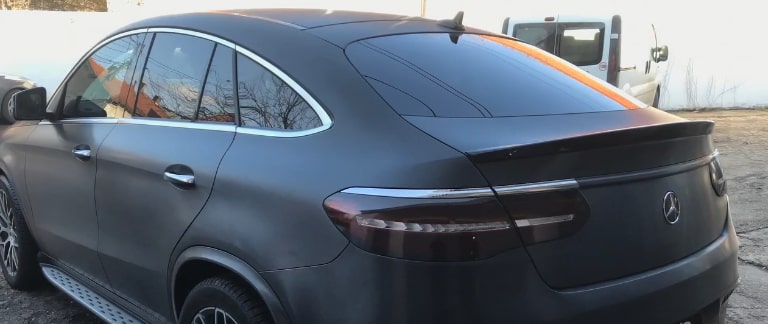 decal màu xám nâng tầm đẳng cấp cho xe