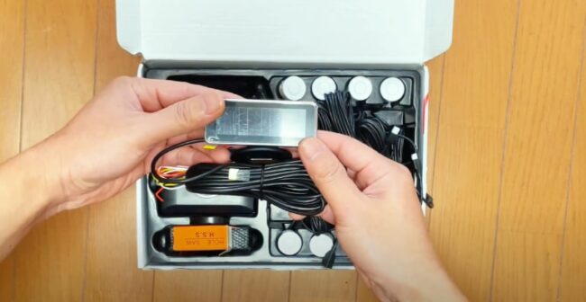 cách lắp cảm biến lùi
