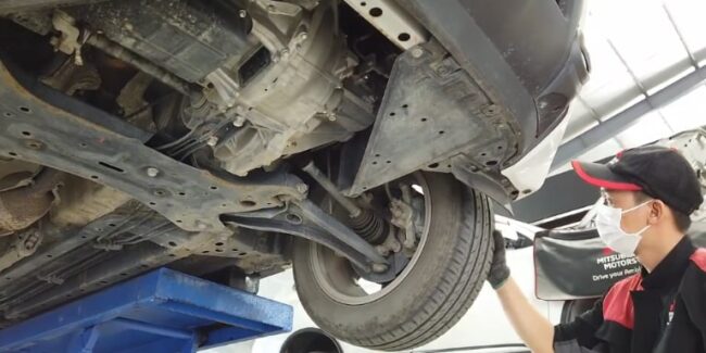 bảo dưỡng định kỳ xe ô tô mitsubishi