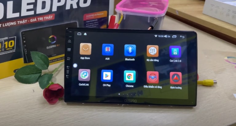màn hình android chất lượng cho xe