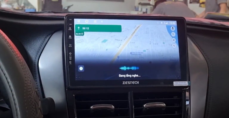 kinh nghiệm lắp màn hình cho xe vios
