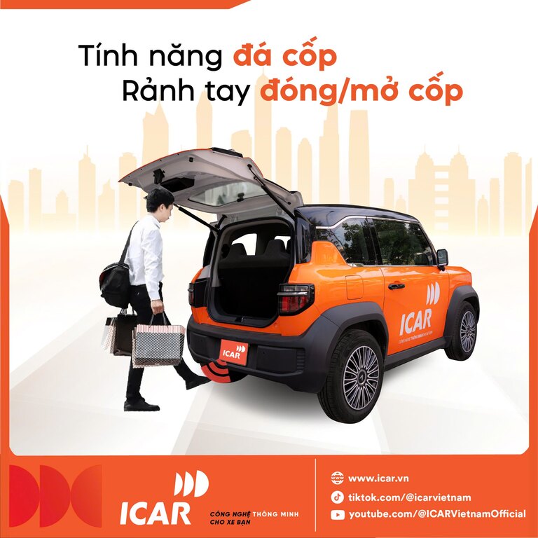 cốp điện VF3 lợi ích