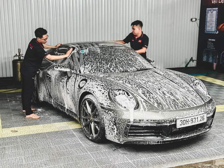chăm sóc, vệ sinh xe tại địa chỉ uy tín