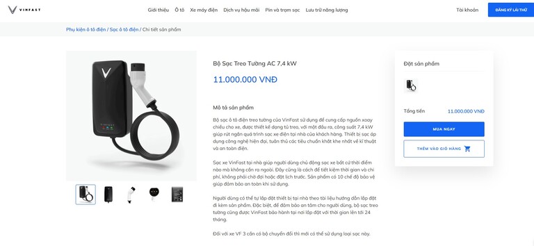pin VF3 bao nhiêu tiền giá mới nhất