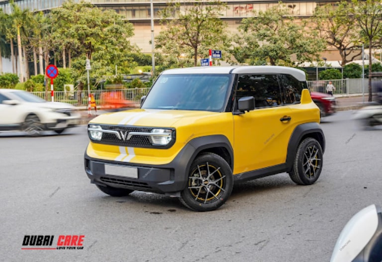 kinh nghiệm độ xe vf3 vàng đẹp mắt