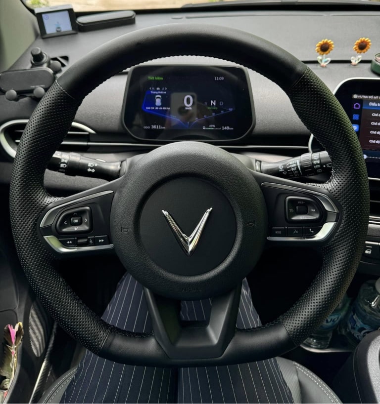 bọc vô lăng vf5