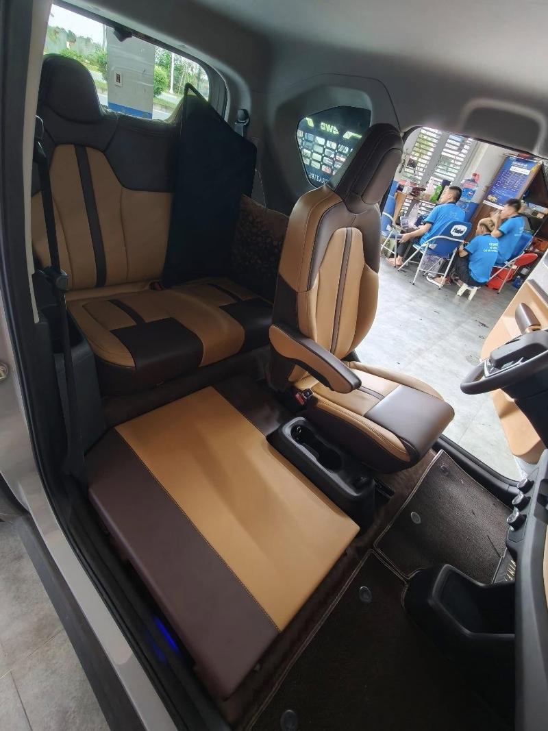 Chất liệu da PVC bọc cho ghế điện Vinfast Limo Green