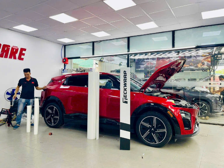dán ppf vinfast limo green chất lượng cao