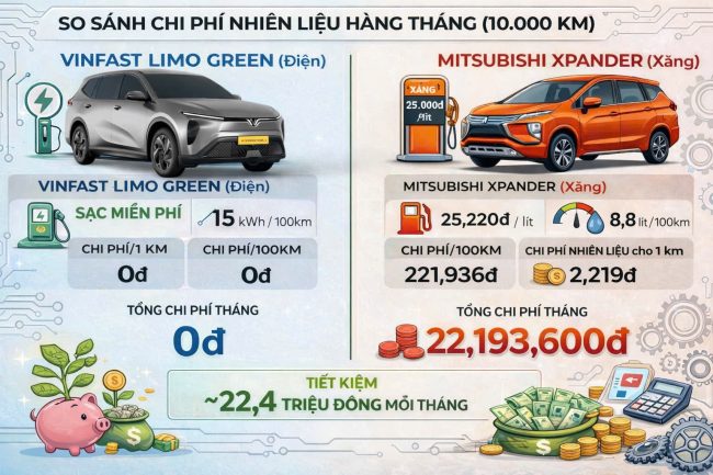 VinFast Limo Green là lựa chọn tối ưu cho gia đình và kinh doanh vận tải